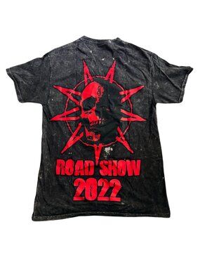 Slipknot Knotfest 2022 Official Tour Acid Wash T-Shirt – Rare - Adult Sz Medium